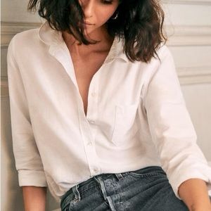 SÉZANE Tomboy Shirt - White